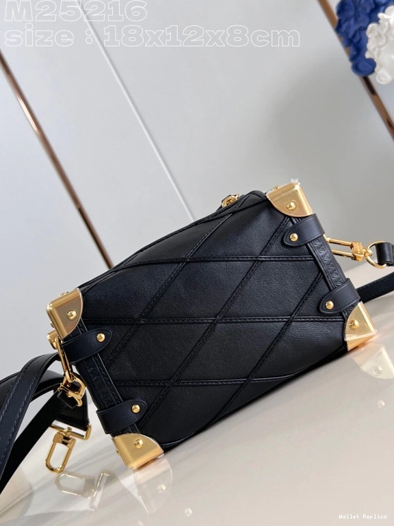 Cheap LOUIS VUITTON PM-18*12.5*8CM Trunk Side 0817